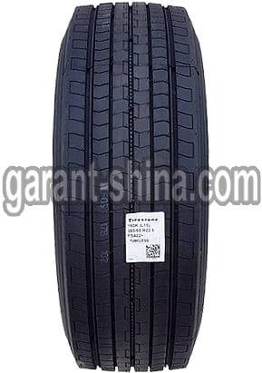 Firestone FS422+ (рулевая) 385/65 R22.5 160K 20PR - Фото протектора с этикеткой